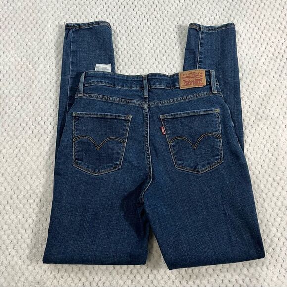 Levi's Jeans 721 High Rise Skinny Blue size 27 - Picture 2 of 11